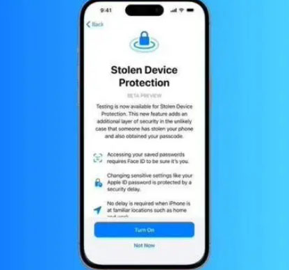 象州苹果授权维修店分享被盗设备保护功能开启方法 