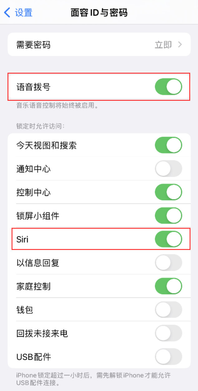 象州苹果维修网点分享不解锁 iPhone 的情况下通过 Siri 拨打电话的方法 