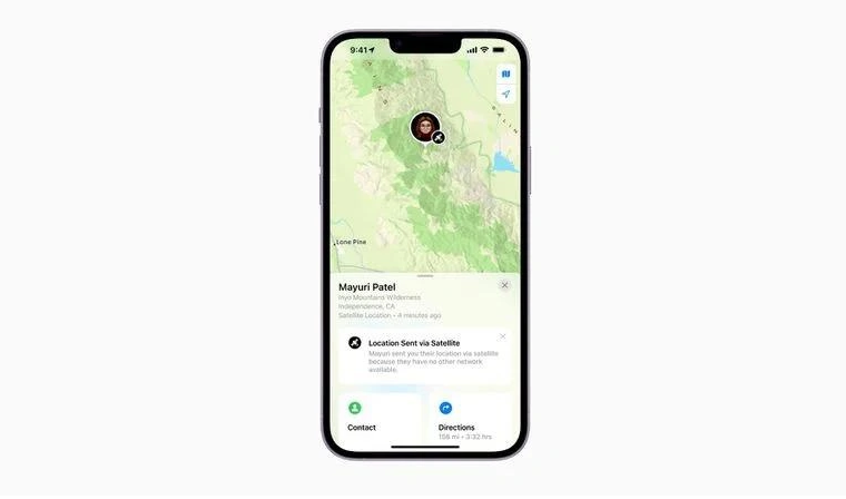 象州苹果14维修分享iPhone14系列中 FindMy功能通过卫星分享位置方法教程 